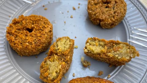 falafel en un plat